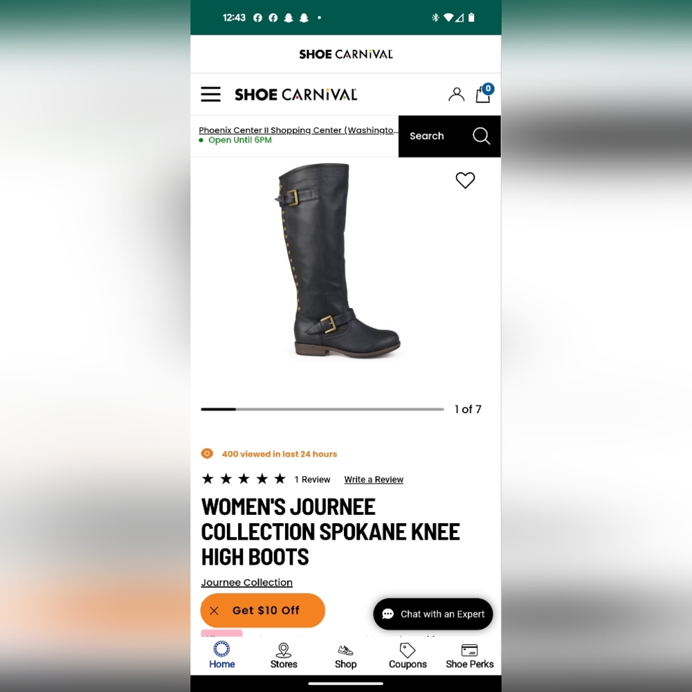 Journey Knee High Boots (wide calf)